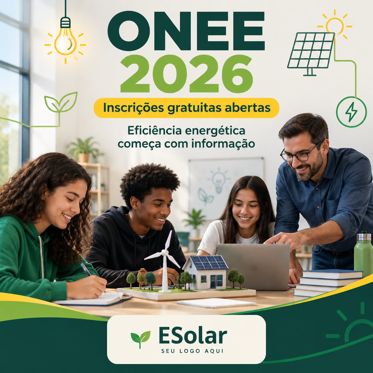 Ilustração da notícia: ONEE 2026: inscrições gratuitas abertas