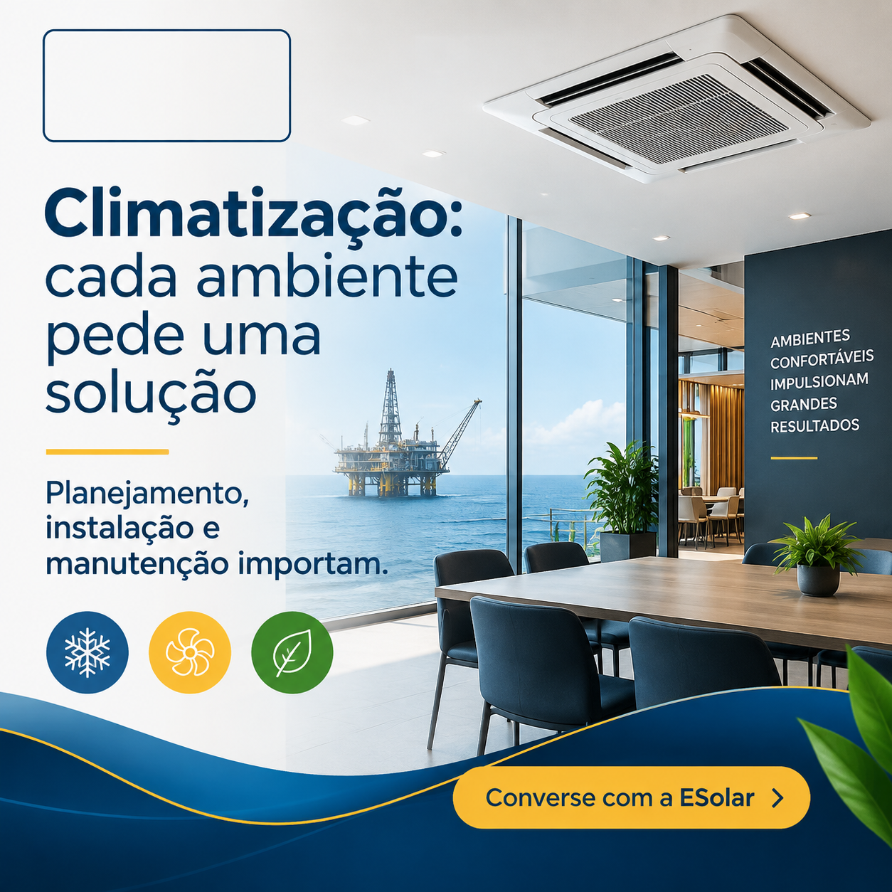 Ilustração da notícia: Climatização: cada ambiente pede uma solução