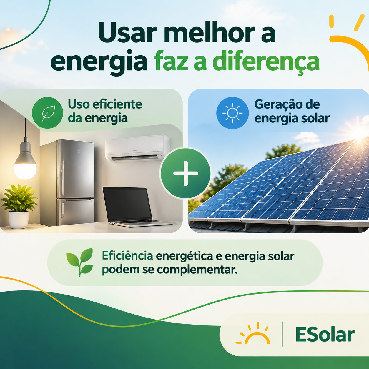 Ilustração da notícia: Eficiência energética: usar melhor também faz a diferença