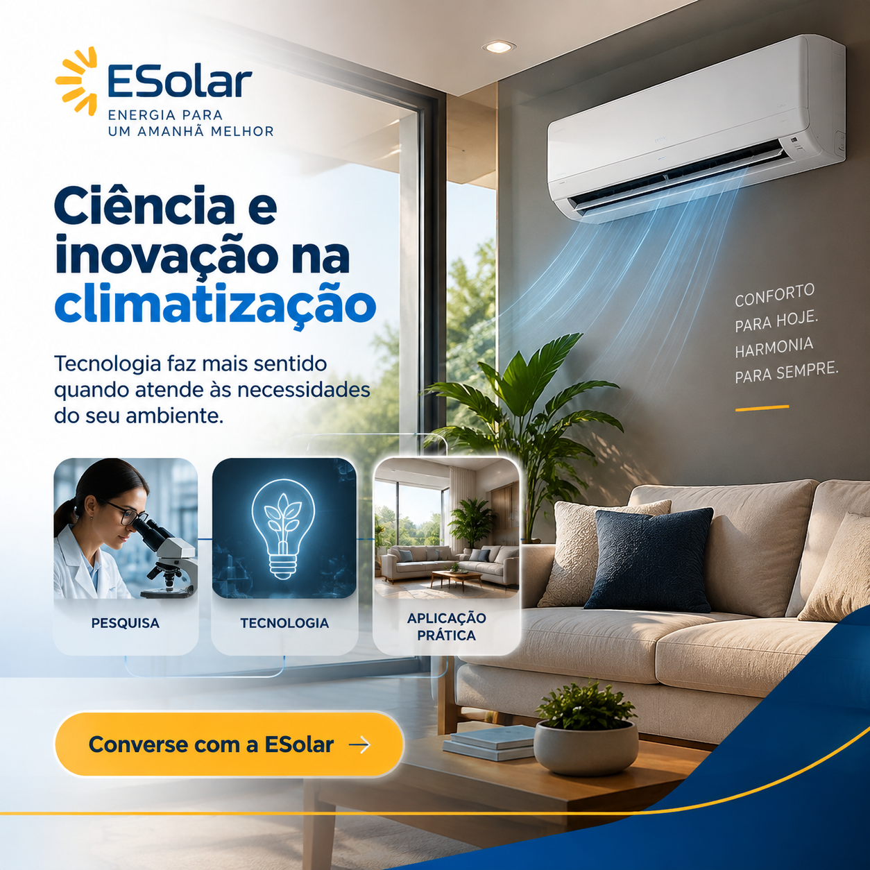 Ilustração da notícia: Ciência e inovação na climatização